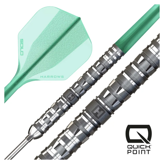 Harrows Torrent Parallel 90% Tungsten Steel Tip Darts