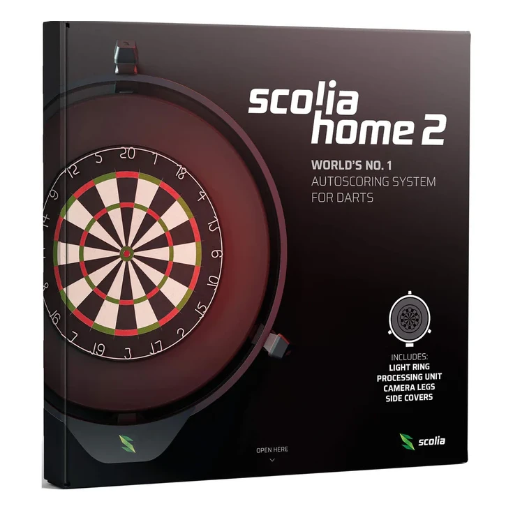 Scolia Home 2 Dartboard Camera System & Light Ring