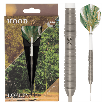 Loxley Hood 90% Tungsten Steel Tip Darts Package