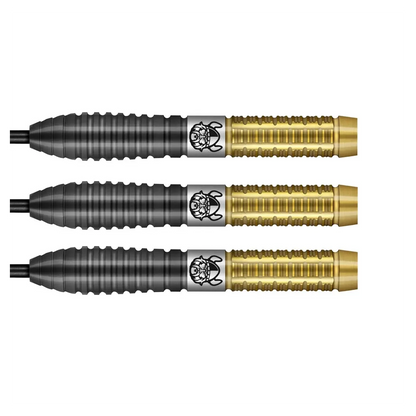 Shot Pro Series Jitse van der Wal Steel Tip Dart Set - 90% Tungsten Barrels