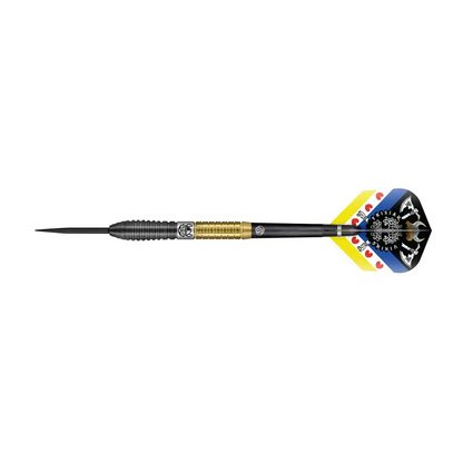 Shot Pro Series Jitse van der Wal Steel Tip Dart Set - 90% Tungsten Barrels