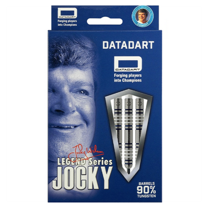 Datadart Jocky Wilson Ghost Grip 90% Tungsten Darts 24g