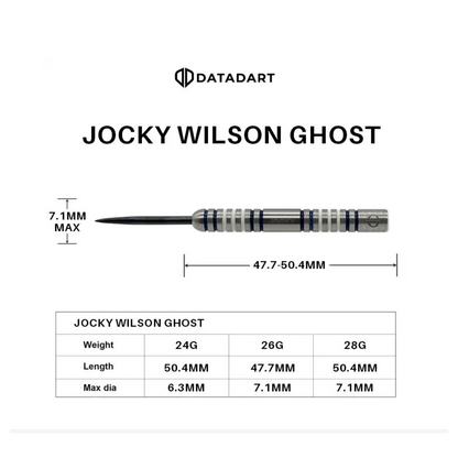 Jocky Wilson Ghost Darts Specifications