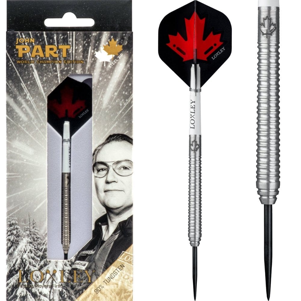 Loxley John Part World Champion Edition 90% Tungsten Steel Tip Darts Package