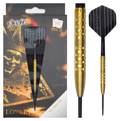 Loxley Joker Part II 90% Tungsten Steel Tip Darts Package