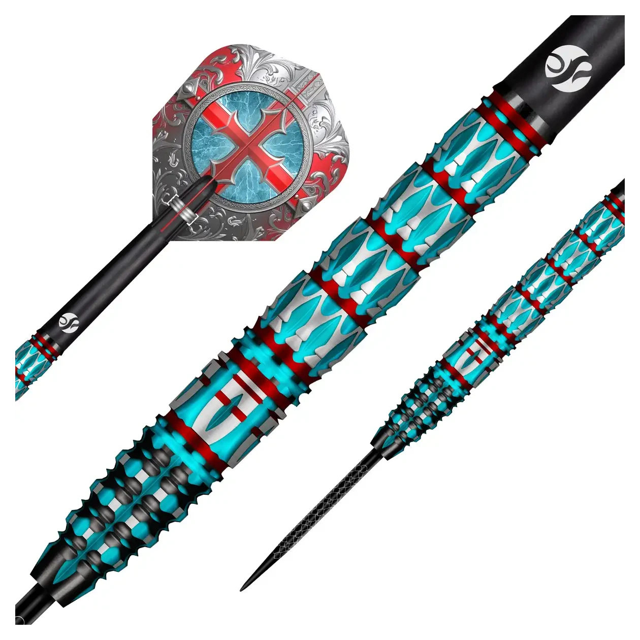 Shot Future Knights St George 95% Tungsten Steel Tip Darts