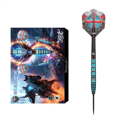 Shot Future Knights St George 95% Tungsten Steel Tip Darts
