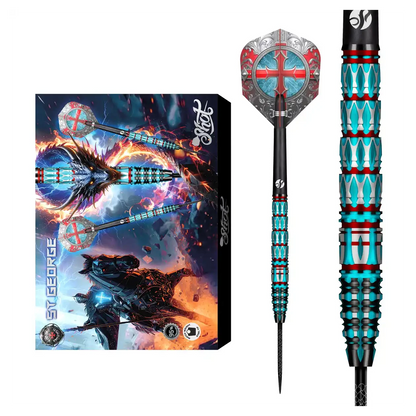 Shot Future Knights St George 95% Tungsten Steel Tip Darts