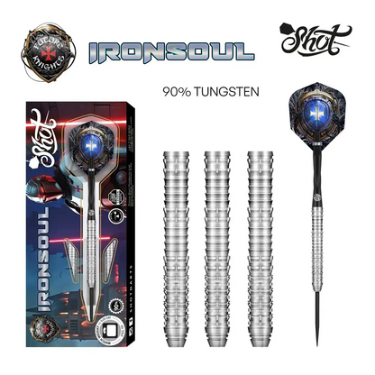 Shot Ironsoul Steel tip darts full set