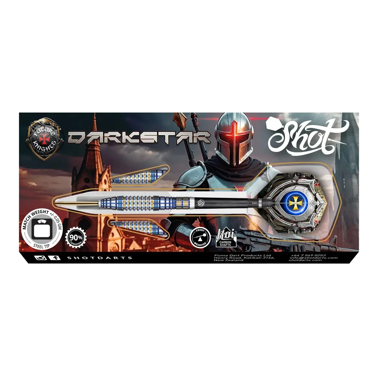 Shot Darkstar steel tip darts