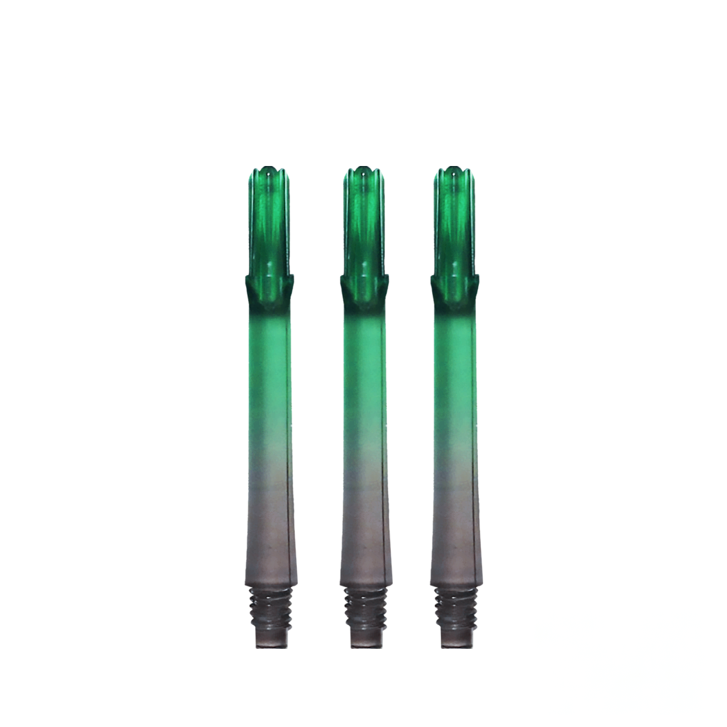 L-Style L-Shaft N9 Gradient Clear - Forest Green - 330 Med