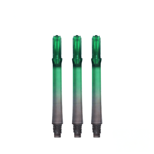 L-Style L-Shaft N9 Gradient Clear - Forest Green - 330 Med