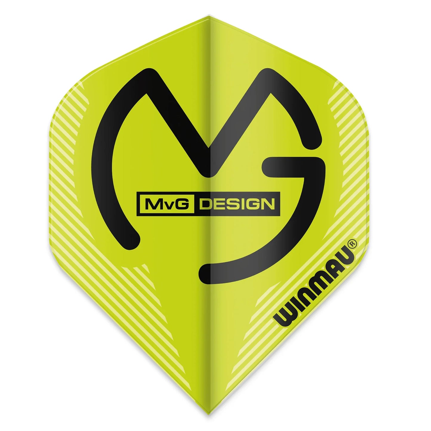 Winmau MvG Mega Standard Green Dart Flights
