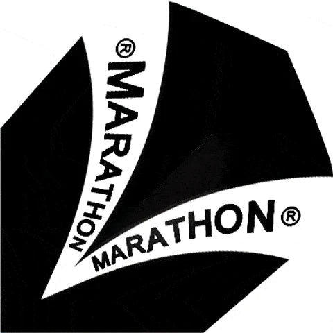 Harrows Marathon Black Dart Flights