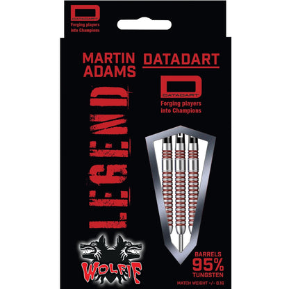 Datadart Martin Adams Legend 24g 95% Tungsten Steel Tip Darts