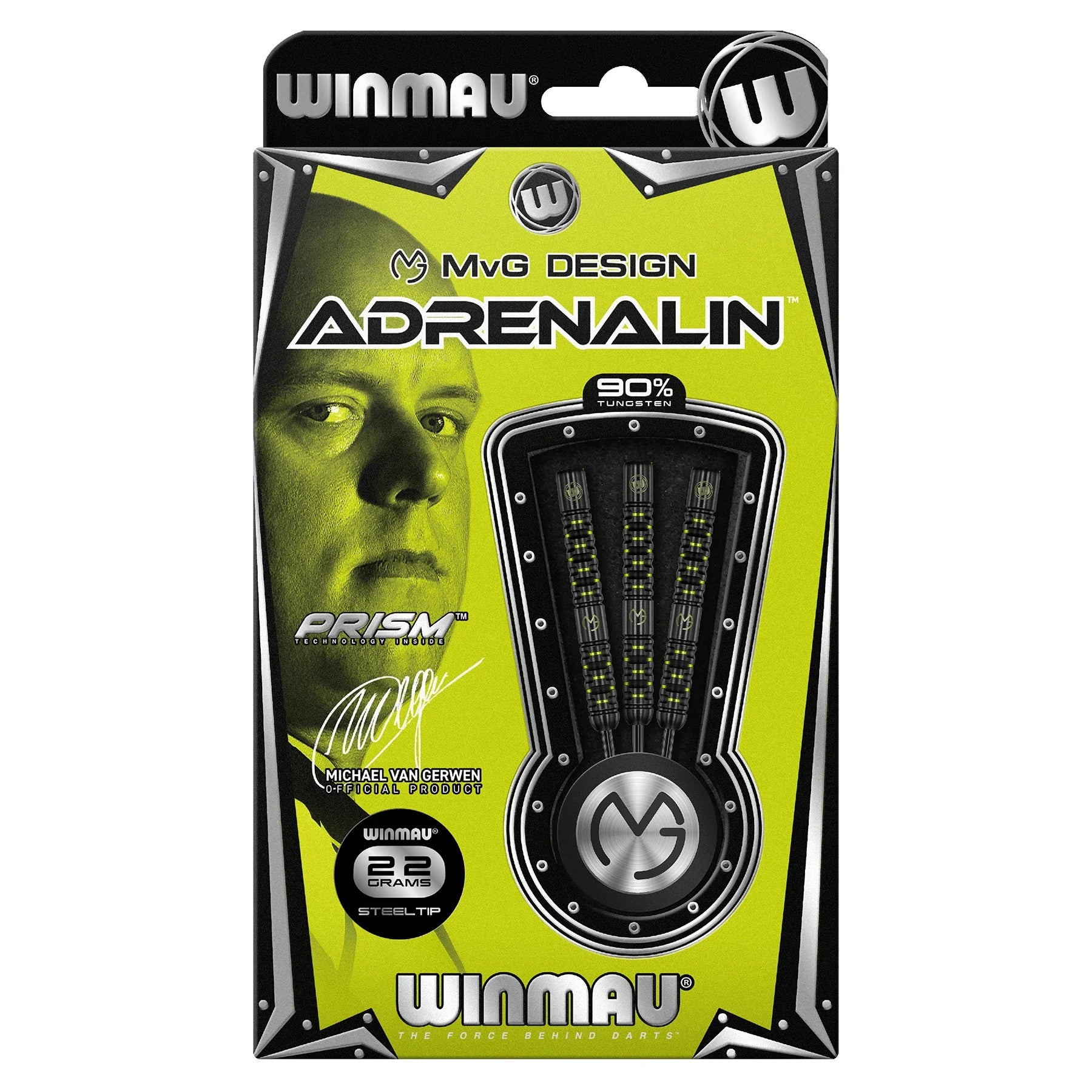 Winmau MvG Michael Van Gerwen Adrenalin 22g Darts