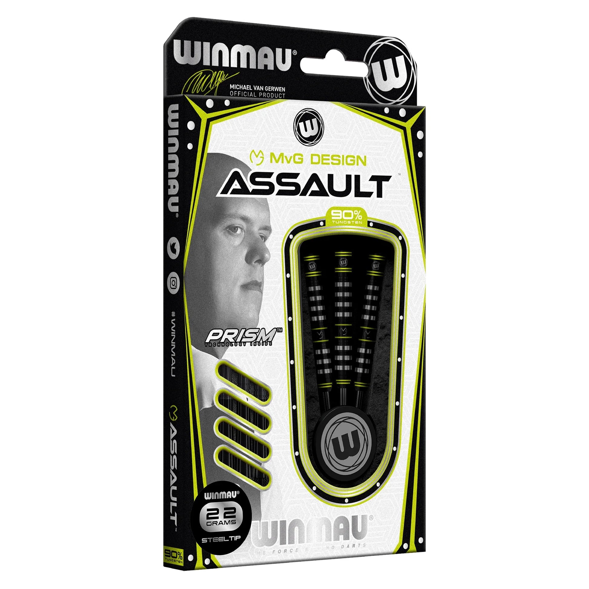 Winmau MvG Michael Van Gerwen Assault 23g Darts