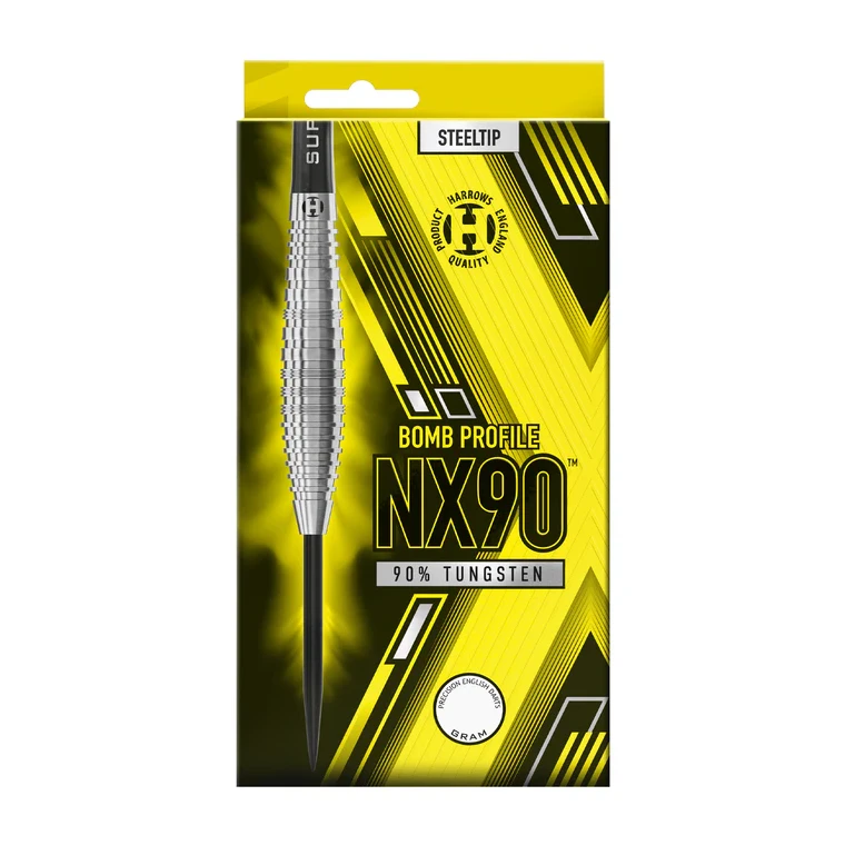 Harrows NX90 Bomb 90% Steel Tip Darts