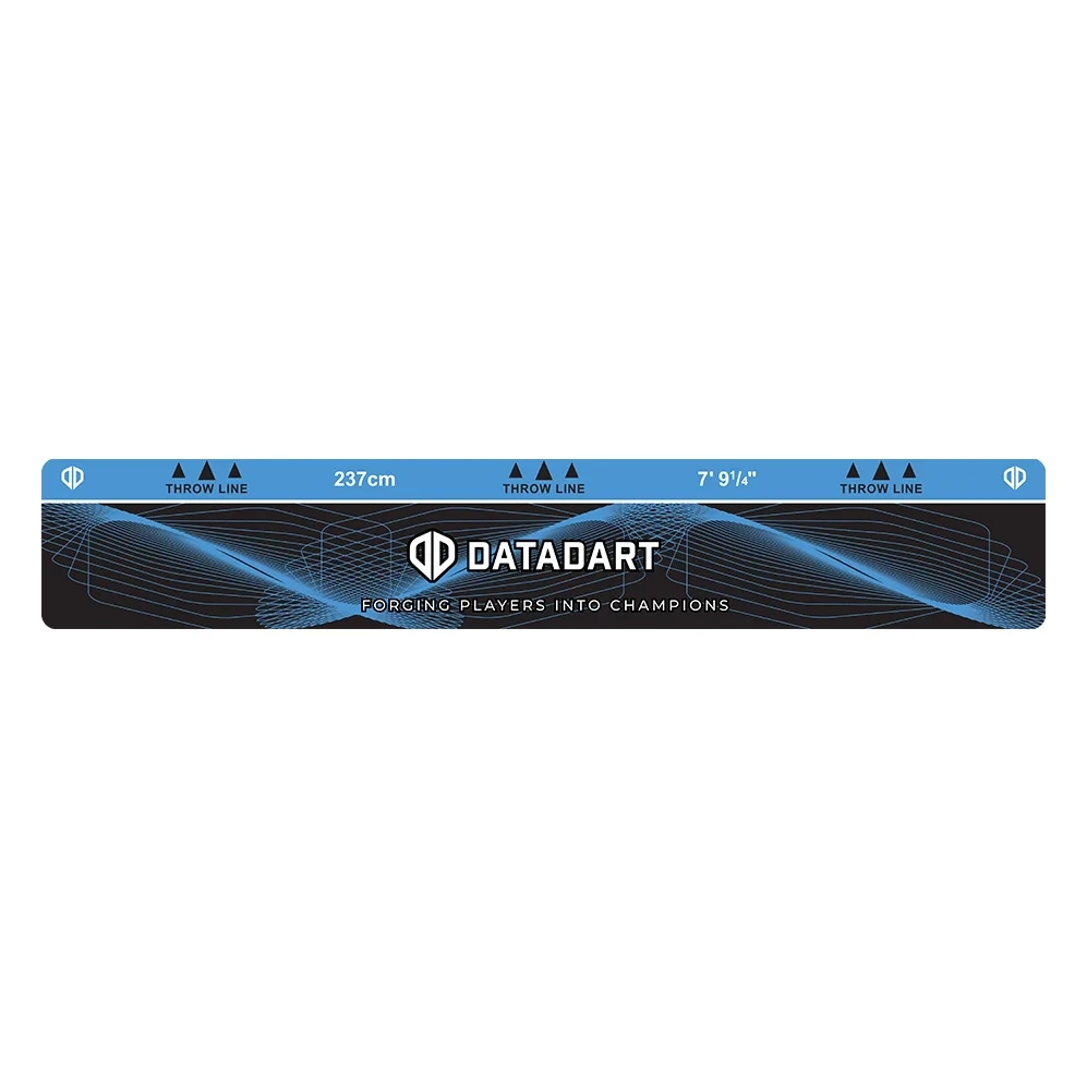 Datadart Darts Oche Throw Line - Blue