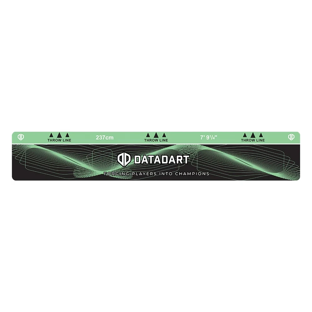 Datadart Darts Oche Throw Line - Green