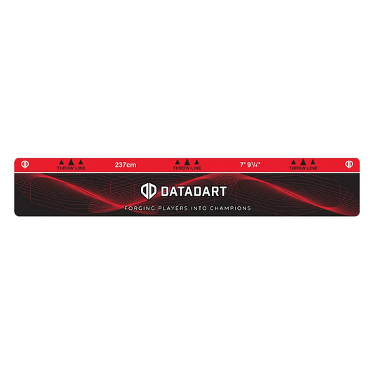 Datadart Darts Oche Throw Line - Red