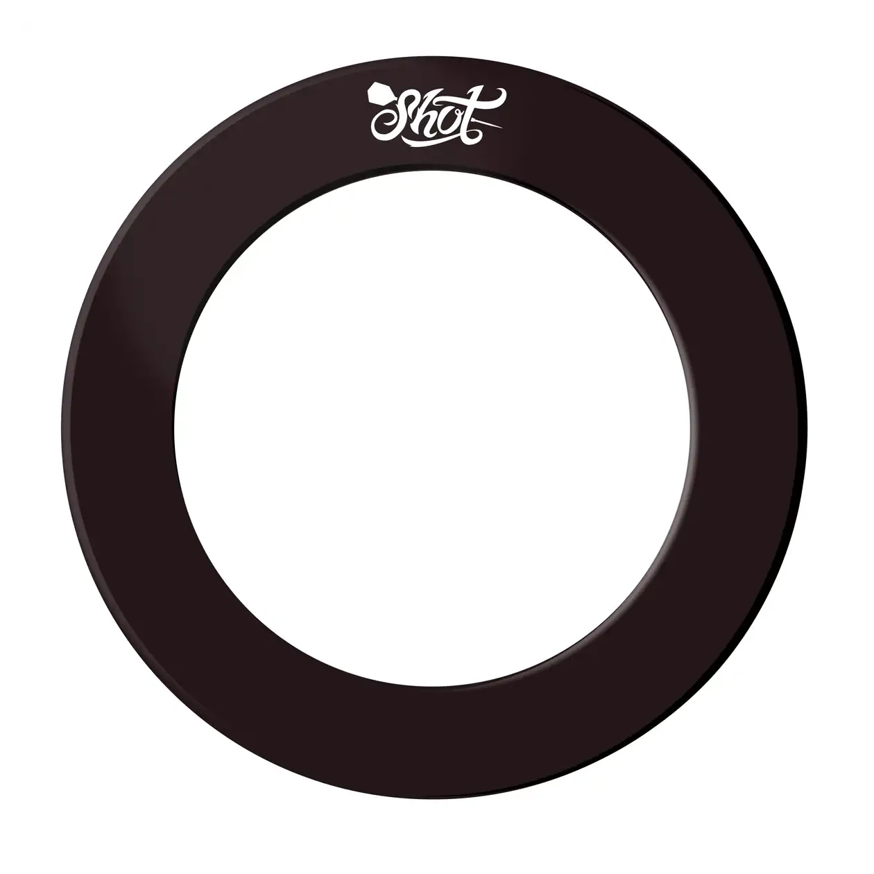 Shot One Piece Dartboard Surround - Black