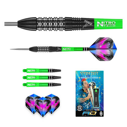 Red Dragon Peter Wright Black Strike 24g full set