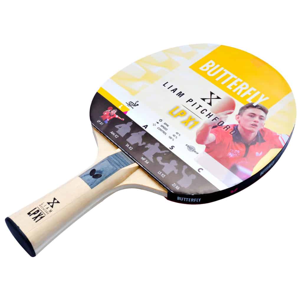 Butterfly Liam Pitchford LPX1 Table Tennis Bat