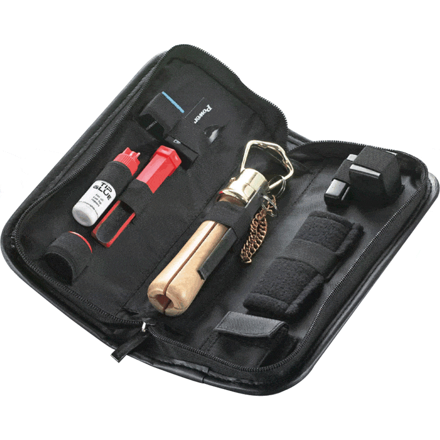 PowerGlide Cue Accessory Wallet Kit