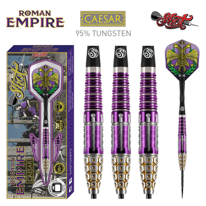 Shot Roman Empire Caesar 23g 95% Tungsten Steel Tip Darts