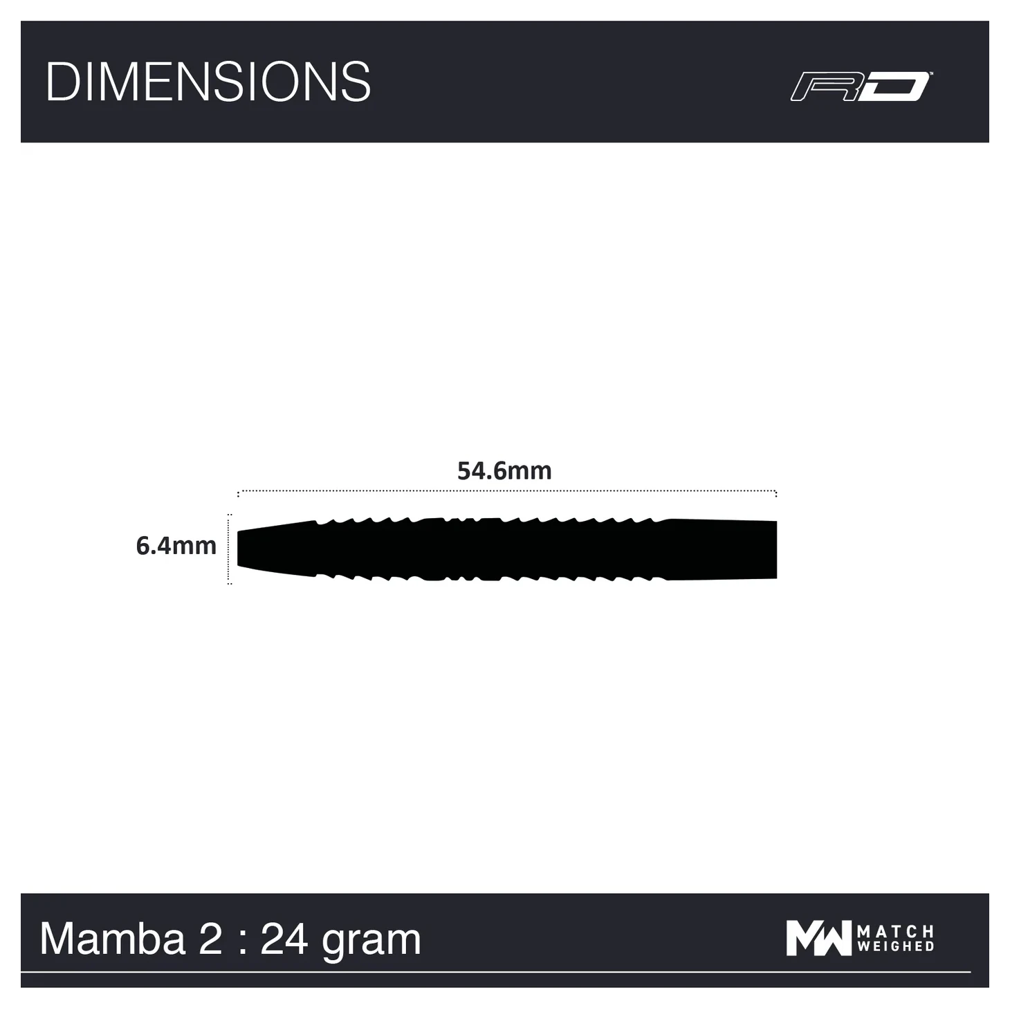 Red Dragon Peter Wright Mamba 2 24g specs