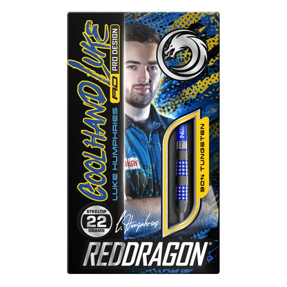 Red Dragon Luke Humphries TX2 Atomised 90% Tungsten Steel Tip Darts