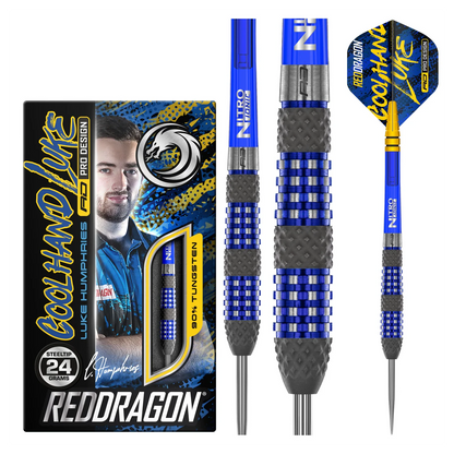 Red Dragon Luke Humphries TX2 Atomised 90% Tungsten Steel Tip Darts