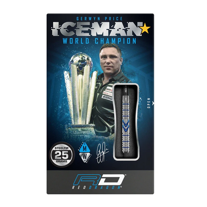 Red Dragon Gerwyn Price Midnight Edition 90% Tungsten Steel Tip Darts 