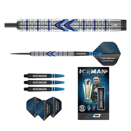 Red Dragon Gerwyn Price Midnight Edition 90% Tungsten Steel Tip Darts 