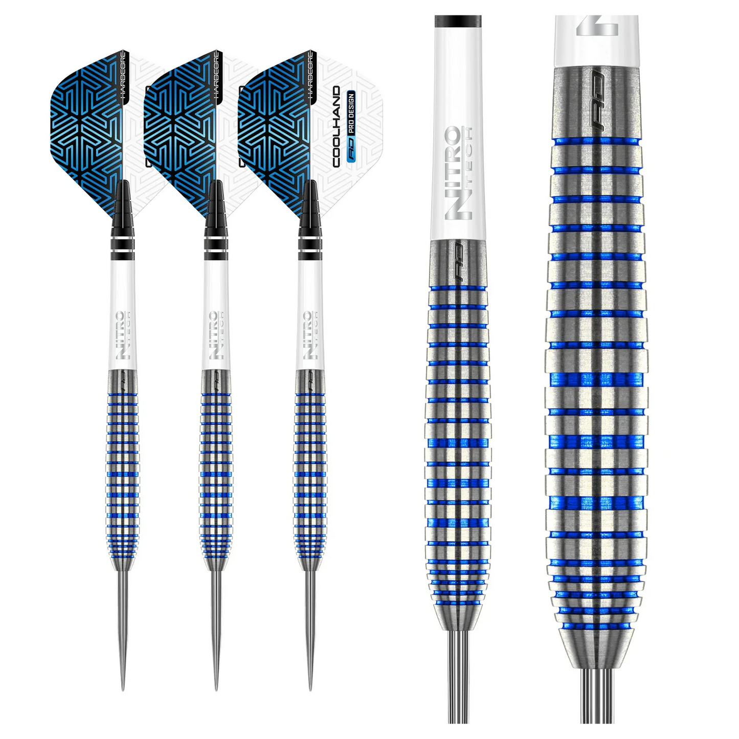 Red Dragon Luke Humphries - TX3 Cool Blue SE 90% Tungsten Steel Tip Darts 
