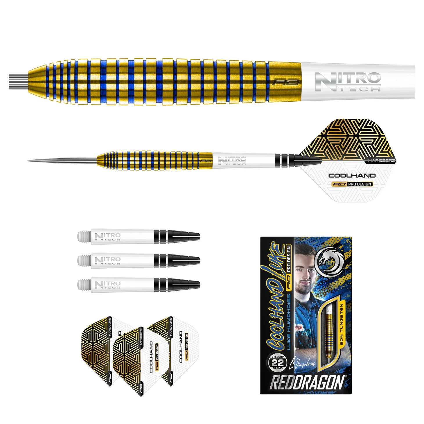 Luke Humphries TX3 Gold Darts
