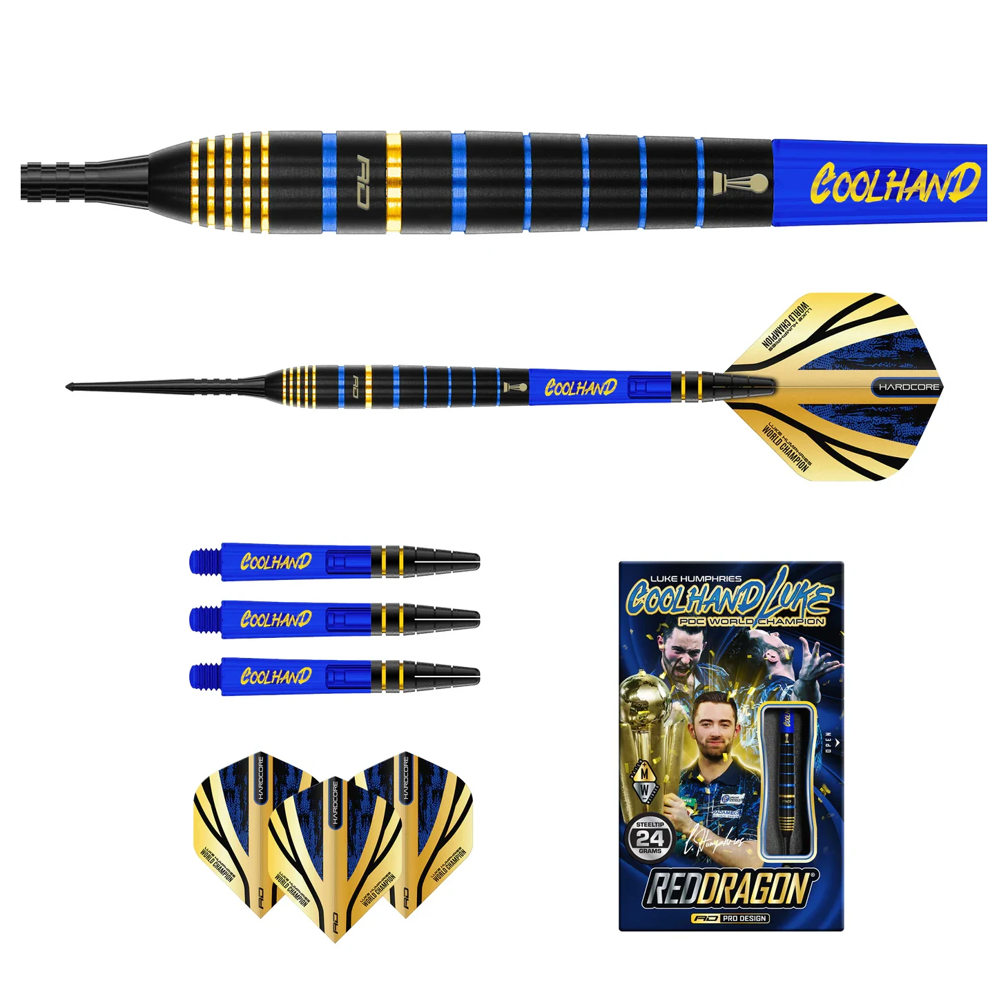 Red Dragon Luke Humphries TX4 Avenger 