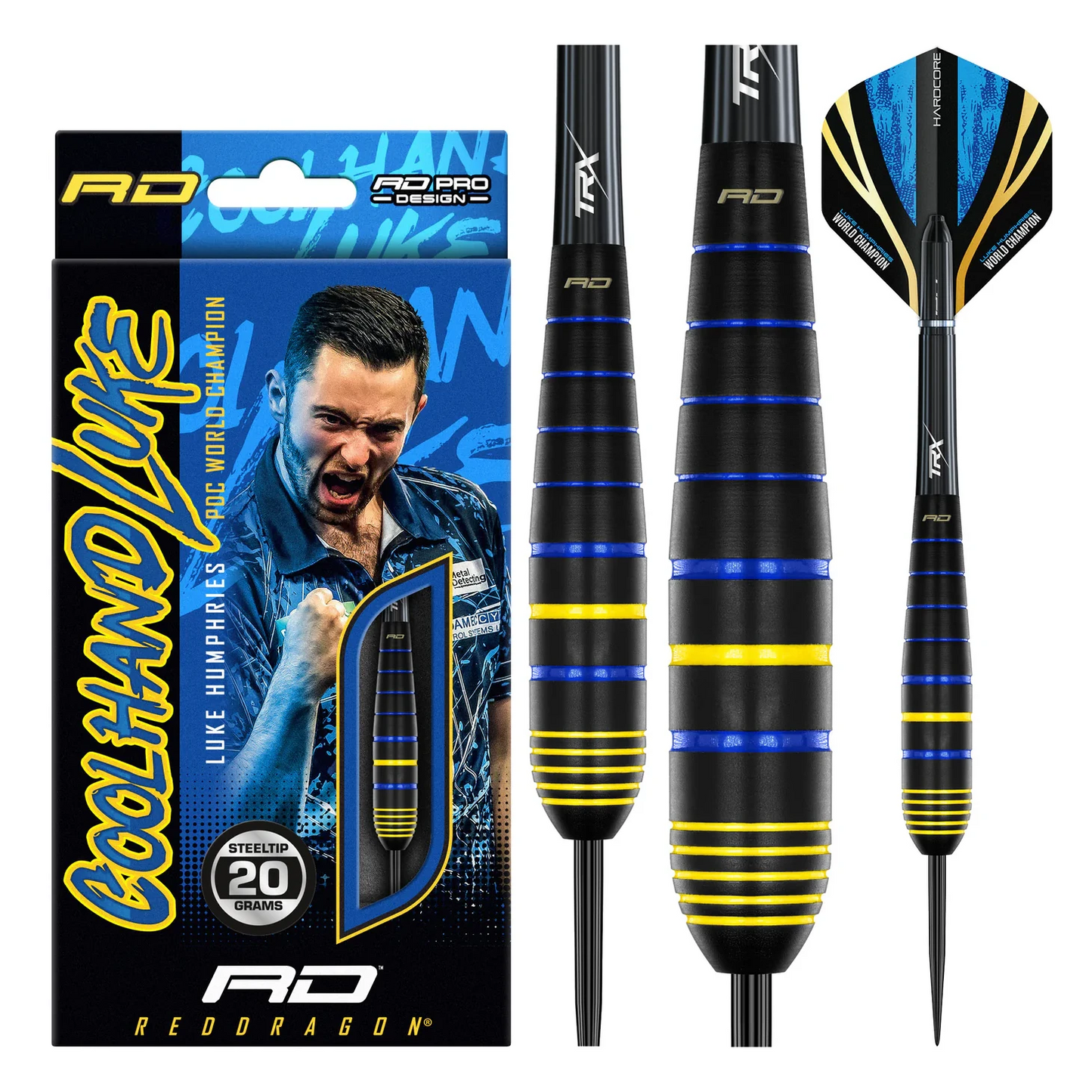 Red Dragon Luke Humphries World Champion Brass