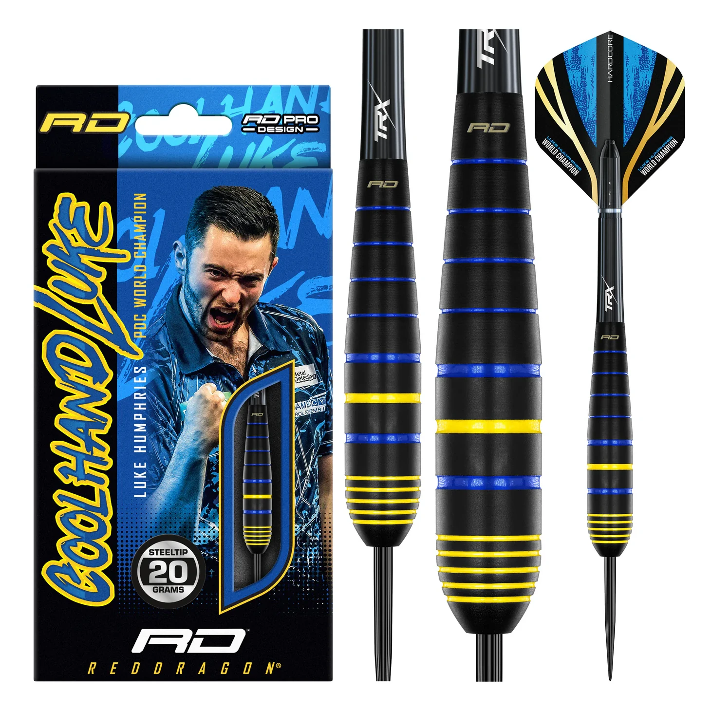 Red Dragon Luke Humphries World Champion Brass