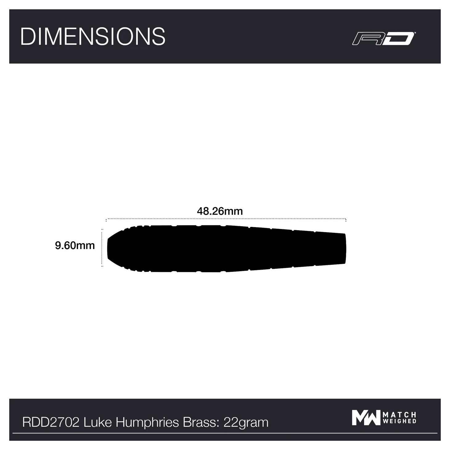 Red Dragon Luke Humphries World Champion Brass