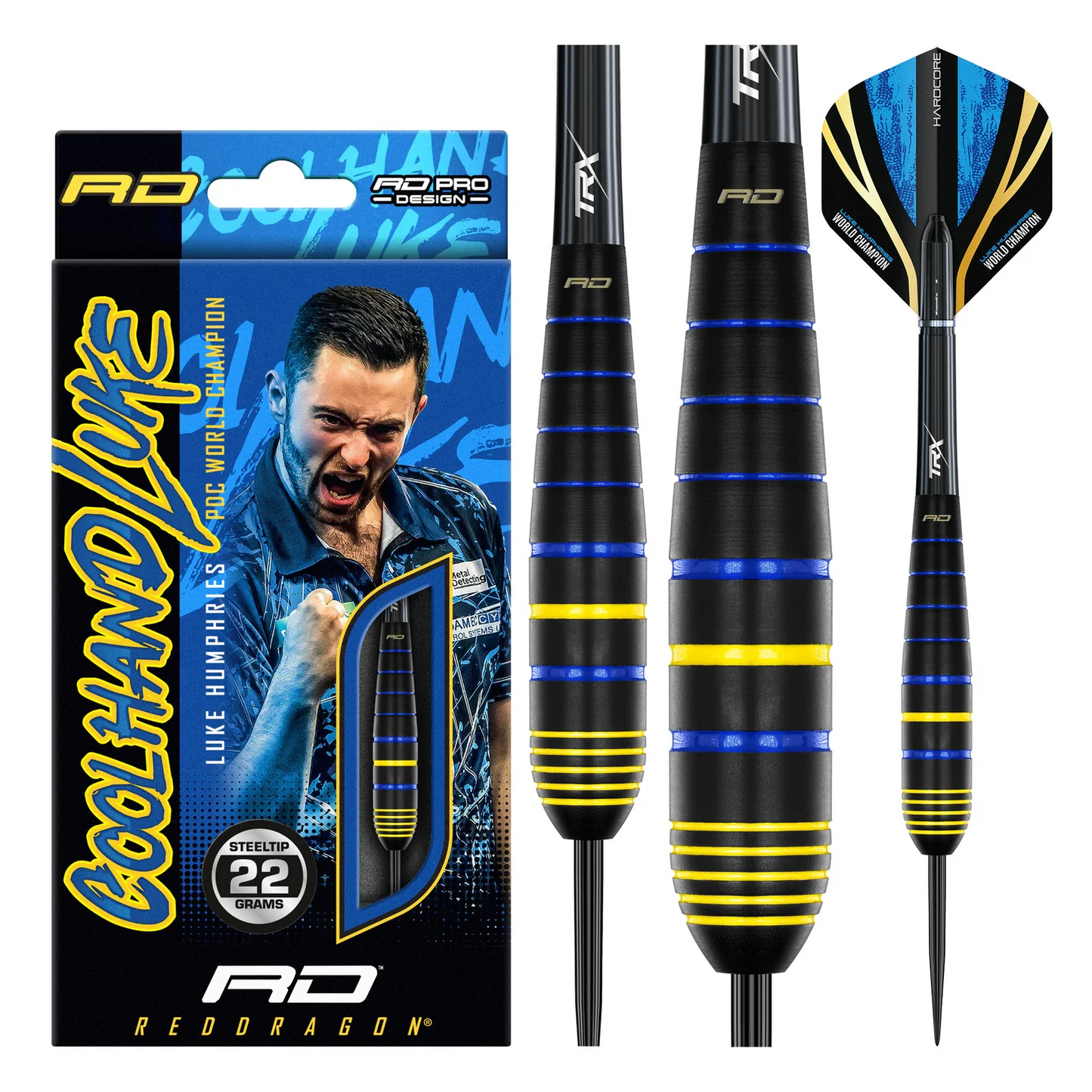 Red Dragon Luke Humphries World Champion Brass