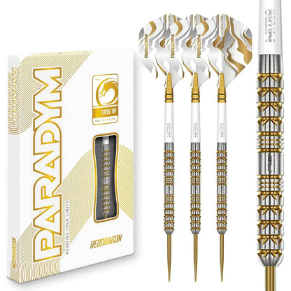 Red Dragon Paradym Parallel Gold & Silver 90% Tungsten Darts