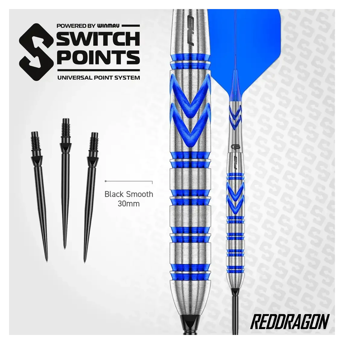 Red Dragon Gerwyn Price Blue Original 90% SP Steel Tip Darts