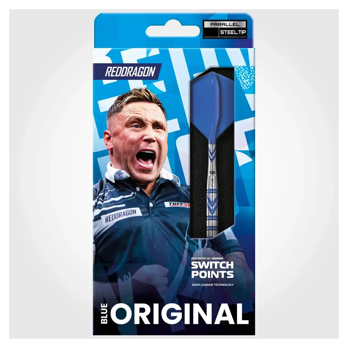 Red Dragon Gerwyn Price Blue Original 90% SP Steel Tip Darts