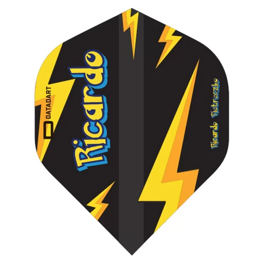 Datadart Ricardo Pietreczko Dart Flights - Black