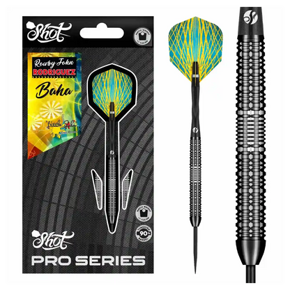 Shot Pro Series Rowby John Rodriguez Baha 90% Tungsten Steel Tip Darts
