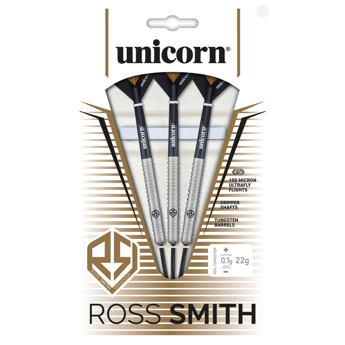 Unicorn Ross Smith Natural 90% Tungsten 24g Darts