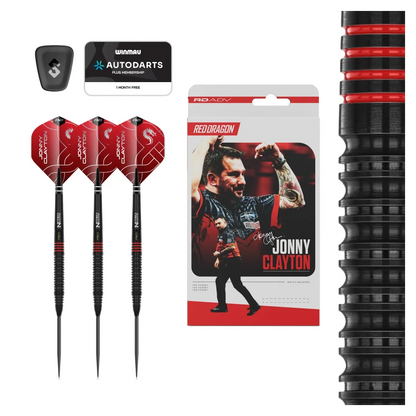 Red Dragon Jonny Clayton RD-ADV 90% Tungsten Switch Point Darts
