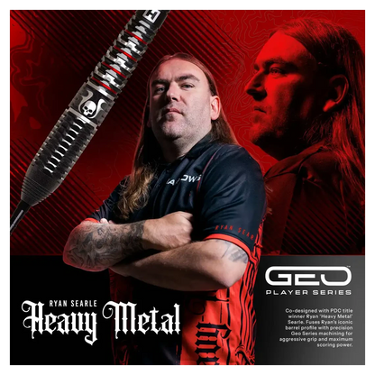 Harrows Ryan Searle Geo 90% Tungsten Steel Tip Darts